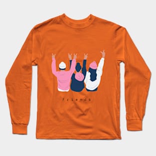 Friends Forever T-shirt Long Sleeve T-Shirt